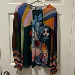 Anthropologie Miranda Peasant blouse